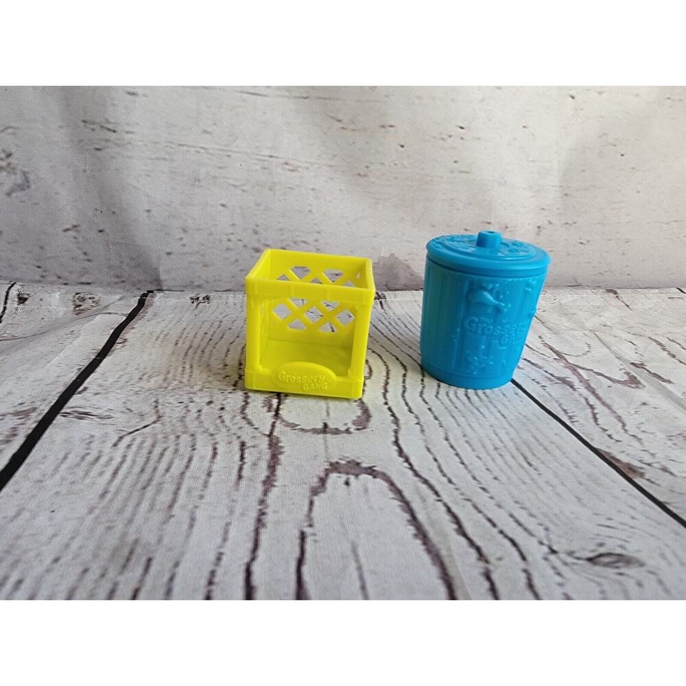 Moose Toys The Grossery Gang Random Lot 2 Trash Can Create Replacement Pieces